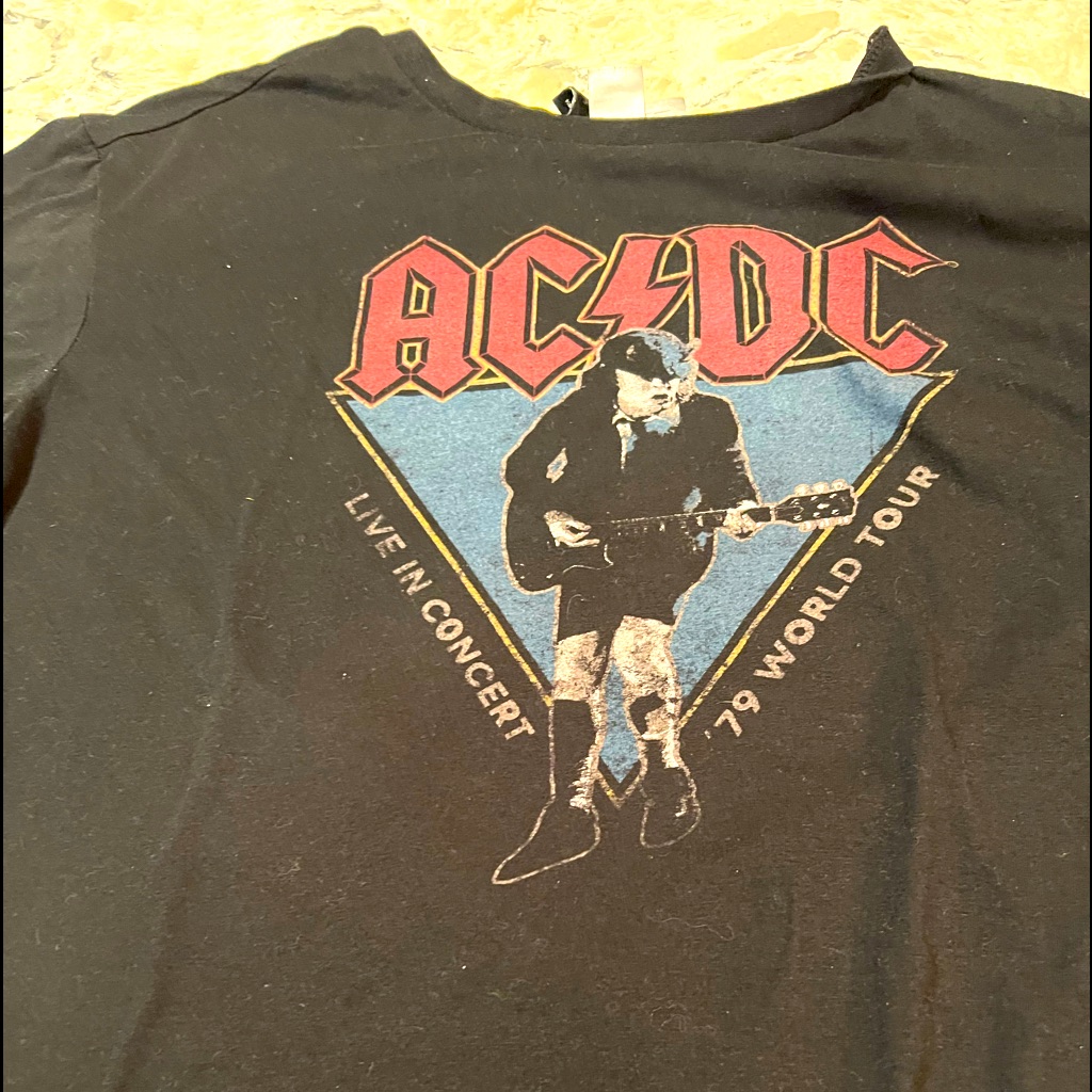 AcDc Womens 1979 Concert Shirt